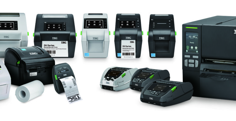 Trägerlose Etiketten-Drucker von TSC Printronix Auto ID.